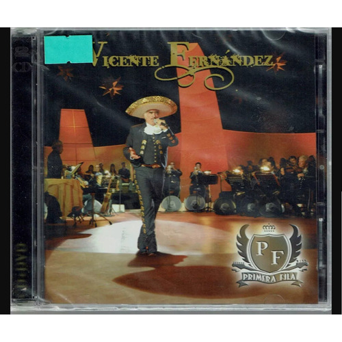 Vicente Fernandez - Primera Fila - Disco Cd + Dvd - Nuevo