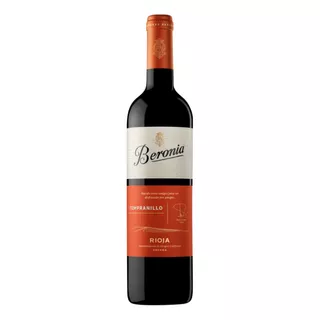 Vinho Tinto Espanhol Beronia Tempranillo Rioja Doc 750ml