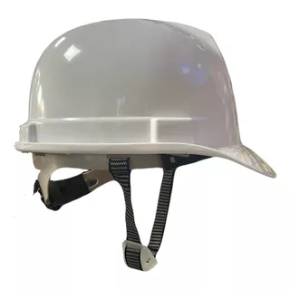 Casco De Seguridad Blanco Con Barbiquejo