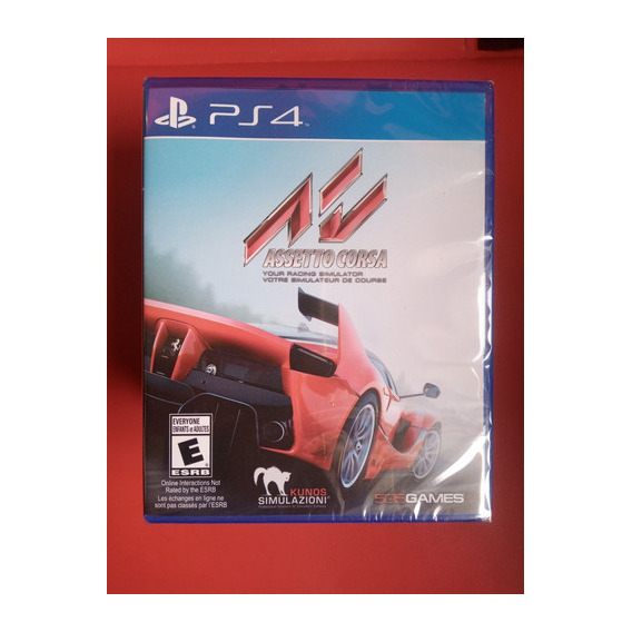 Assetto Corsa Your Racing Simulator Playstation 4 Ps4 Vdgmrs