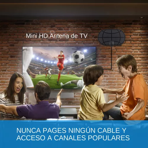 Antenas Para Tv Digital Abierta Interior Potente Hd 4k 1080p