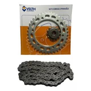 Kit Relação Transmissão Honda Xre 300 (todas) Aço 1045 Velth