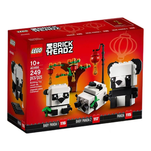 Set de construcción Lego Brick Headz 40466