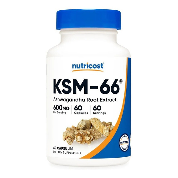 Nutricost Extracto Raiz Ashwagandha Ksm66 600mg