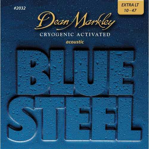 Cuerda para guitarra acústica Dean markley Blue Steel Blue Steel 10-47