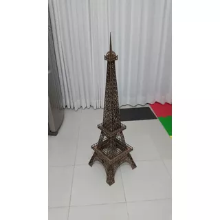 Minuatura Torre Eiffel 1 Metro Altura Mdf Para Montar