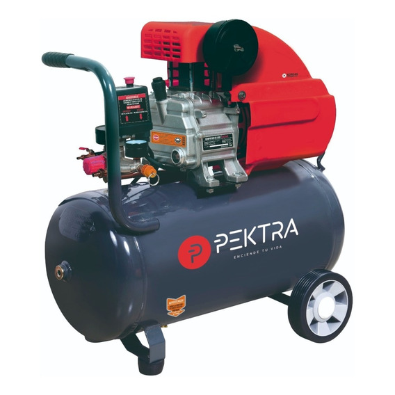 Compresor De Aire Pektra 220v 2hp 24lts 115psi 8bar 2850rpm