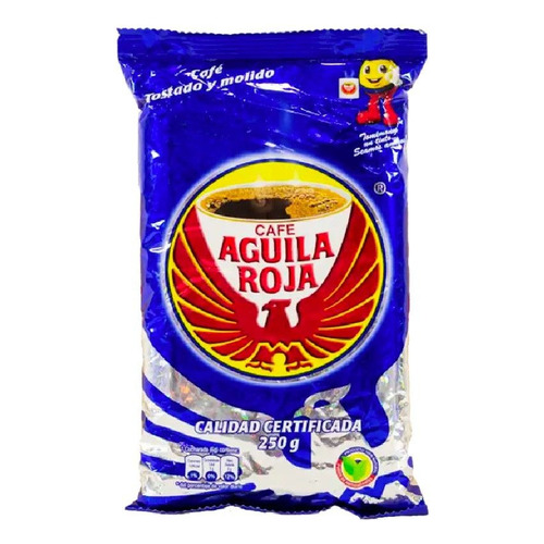 Café Águila Roja 250 Gr Molido 100% Colombiano