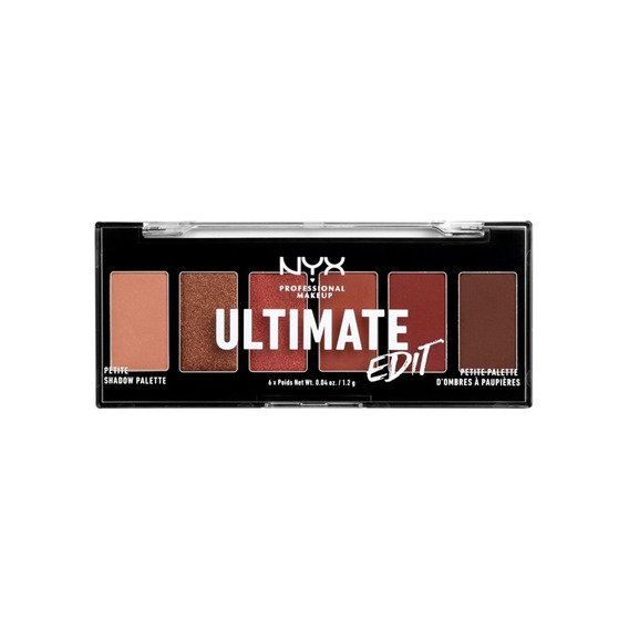 Paleta Ultimate Edit Petit Shadow Palette Warm Neutrals Nyx