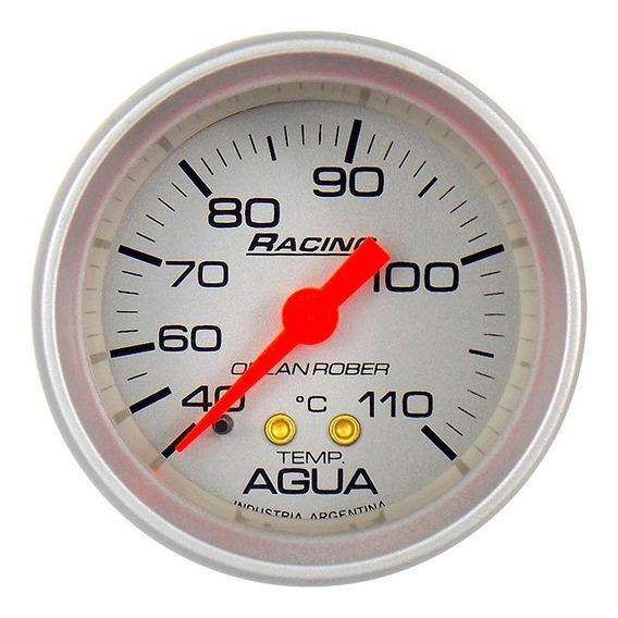 Orlan Rober Termómetro Temperatura Agua Racing Plata 321p20