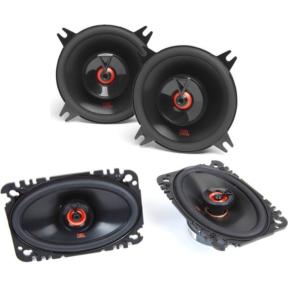 Paquete De 4 Bocinas Para Spark/matiz/beat Jbl De 4  Y 4x6 