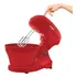 Batidora Chef Arno 5 vel 400w bowl resistente 5 litros rojo