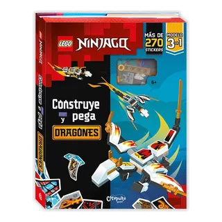 Lego Ninjago Construye Y Pega: Dragones - Lego Books