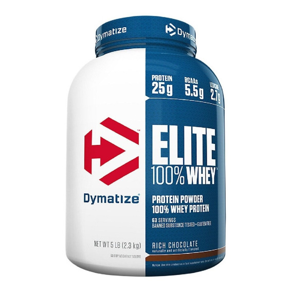 Elite Whey Dymatize 5 Lbs Proteina Lim - L a $71060