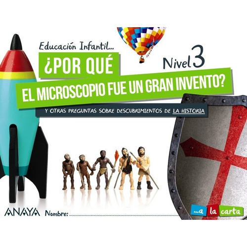 Global 5 Aãâos Por Que El Microscopio Nivel 3 21 A La Carta, De Aa.vv. Editorial Anaya Educación, Tapa Blanda En Español