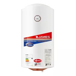 Termotanque Eléctrico James Cilíndrica Cobre Convencional 40 L Blanco 230v