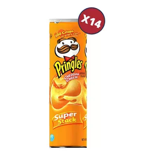 Papas Pringles 124g Pack X 14un