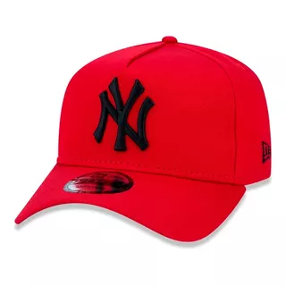 Boné New Era Aba Curva New York Yankees Mlb Vermelho