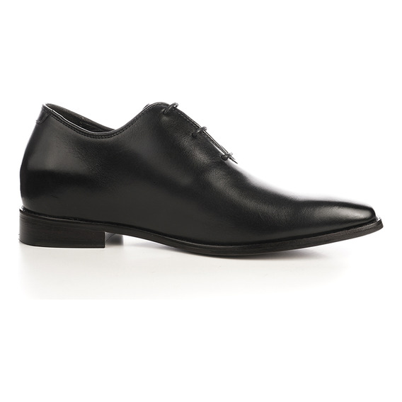 Zapato Formal Lawrence Negro Max Denegri + 7cms De Altura