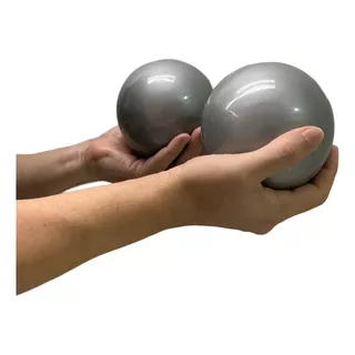 Kit 2 Bolas Toning Ball Funcional De Peso 1kg Ds1061 Dafoca