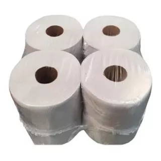 1 Bolsón Papel Higiénico Jumbo Blanco 8u X 300m Cono Grande 