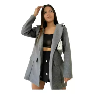 Tapado Mujer Campera Paño Saco Trench Abrigo Blazer