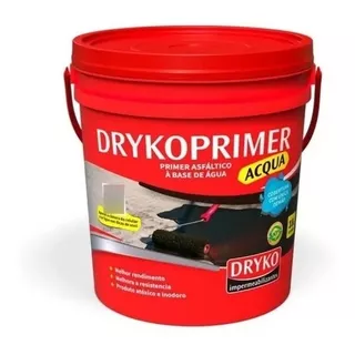 2 Primer Para Manta Asfáltica Aluminizada 18litros Dryko 