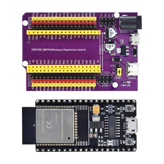 Esp32 Wifi Con Placa De Expansión Último Modelo