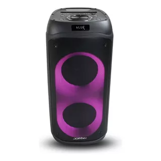 Caixa Som Amplificada Bluetooth Bomber Party 1250 Usb 140rms Cor Preto 110v/240v