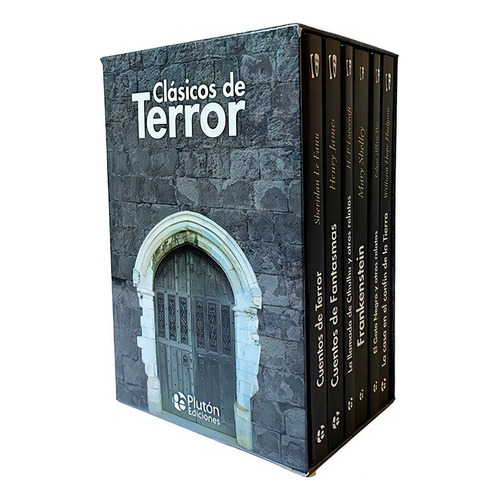 Pack Clasicos De Terror, De Vários Autores. Editorial Pluton, Tapa Blanda En Español