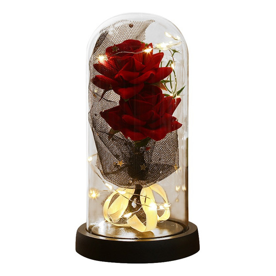 Flor Eterna Rosas Condujo Color Múltiple Regalos Navideños