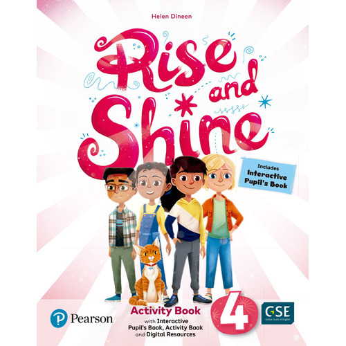 Rise & Shine 4 Activity Book, Busy Book & Interactive Pupilãâ´s Book-activity Book, De Dineen, Helen. Editorial Pearson, Tapa Blanda En Inglés