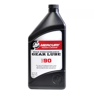 Aceite De Pata Mercury Sae 90 4t High Performance Mercruiser