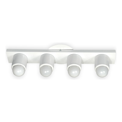 Aplique 4 Luces Camarin Apto Led Baño Botiquín E-27 