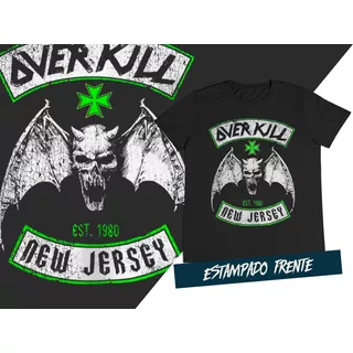 Camiseta Thrash Metal Overkill C2