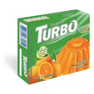 Turbo Gelatina De Naranja Sin Gluten 80 G