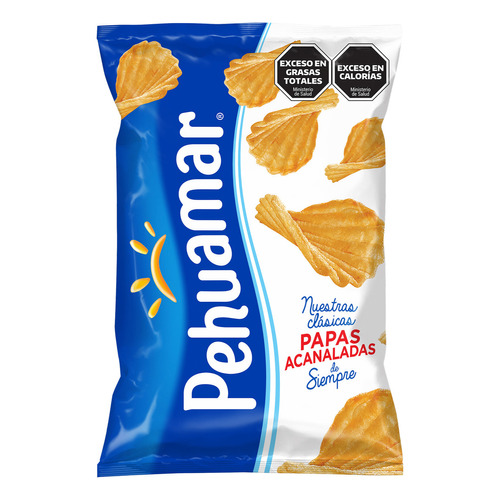 Pehuamar papas fritas acanaladas 245 gr