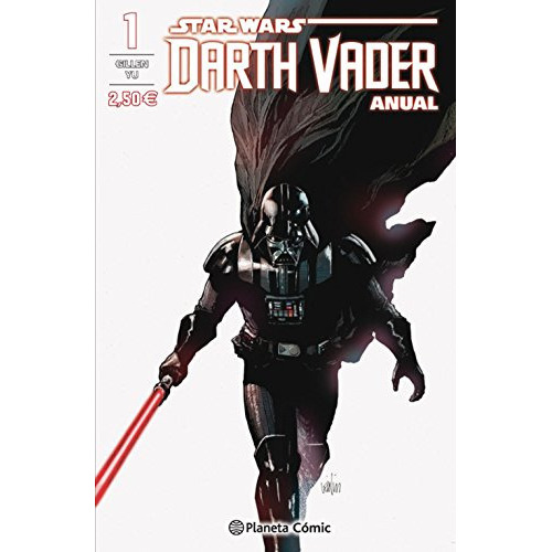 star wars darth vader anual nº 01 -star wars: comics grapa marvel-, de VV. AA.. Editorial Planeta Cómic, tapa blanda en español, 2016