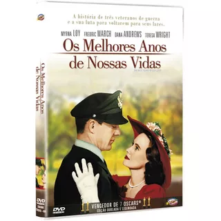 Os Melhores Anos De Nossas Vidas - Dvd - Fredric March - William Wyler