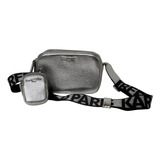 Bolsa Crossbody Karl Lagerfeld Plateada