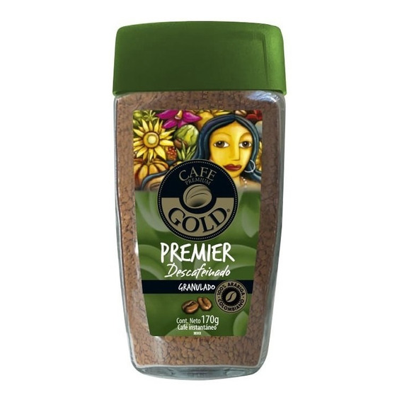 Café Gold Premier Descafeinado 170 Grs