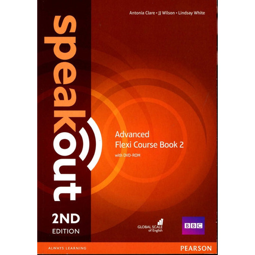 Speakout Advanced (2Nd.Edition) Flexi 2 - Student's Book + Dvd-Rom + Workbook, de Clare, Antonia. Editorial Pearson, tapa blanda en inglés internacional, 2016