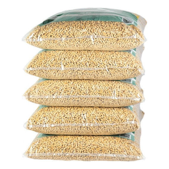 Pellet Para Estufas Pack 3 Sacos 15kg C/u Envio Gratis Stgo