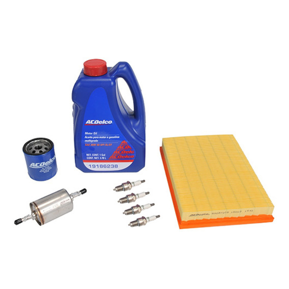 Kit Afinación 19254895 20w50 Mineral Bujía Estándar Acdelco