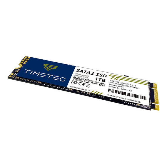 Timetec 1tb Ssd 3d Nand Sata Iii 6gb/s M.2 2280 Ngff 