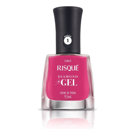 Esmalte Para Uñas Risqué Diamond Gel Creme De Pitaya