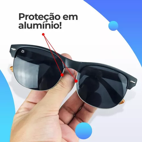 Óculos Sol Masculino Juliet Esportivo Proteção Uv - Preto