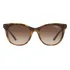 Gafas de sol Vogue VO5205s W65613 62, color tortuga, lente tortuga, color marrón degradado, color tortuga, diseño de mariposa, eje de tortuga, color tortuga