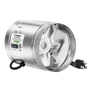 Ventilador De Conducto Vivosun En Linea 6 '' 240 Cfm