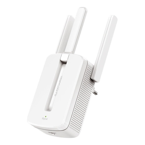 Extensor De Rango Mercusys Mw300re 300 Mbps 3 Antenas 2.4ghz Color Blanco